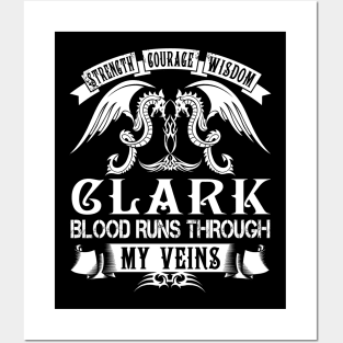 CLARK Posters and Art